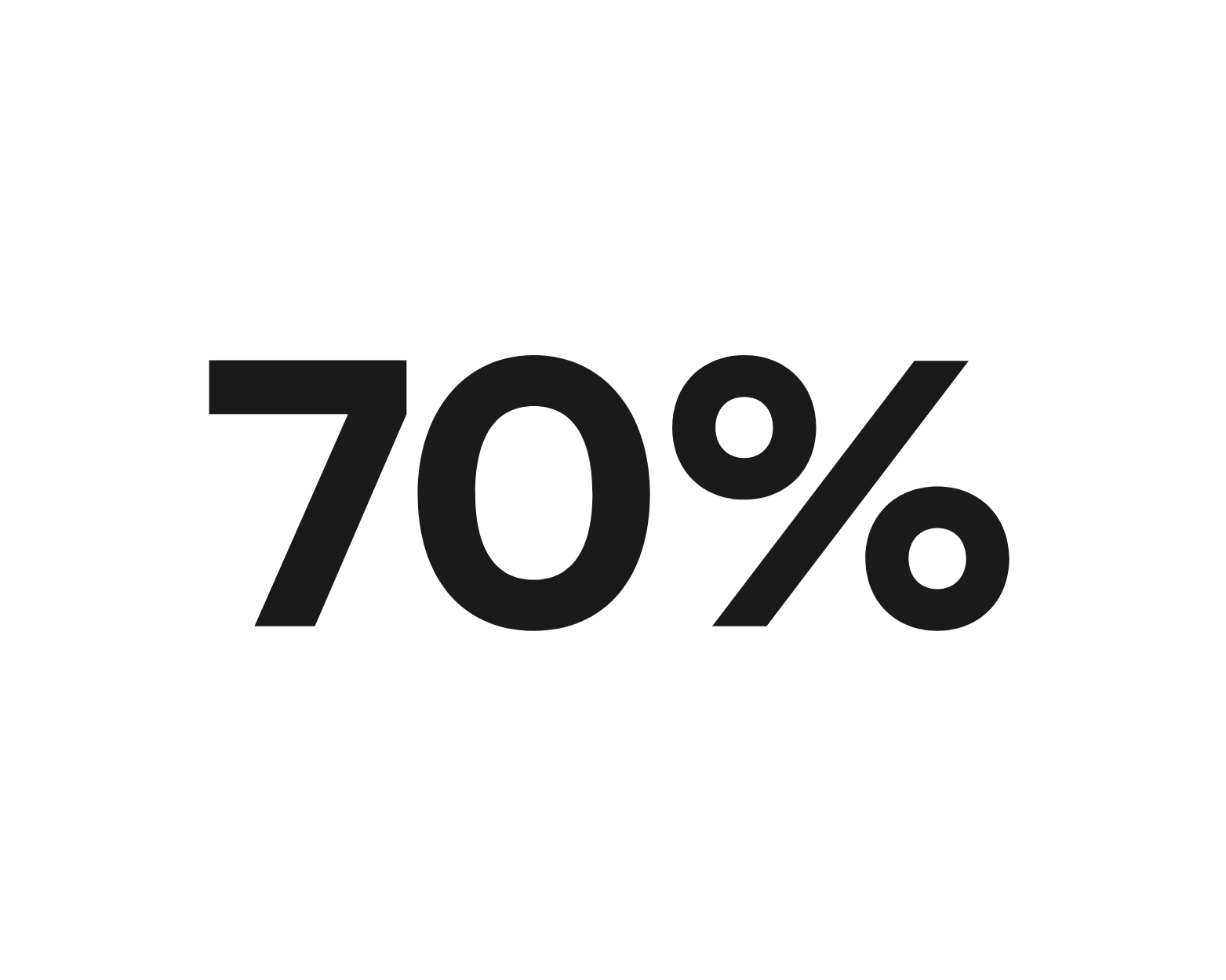 70 %