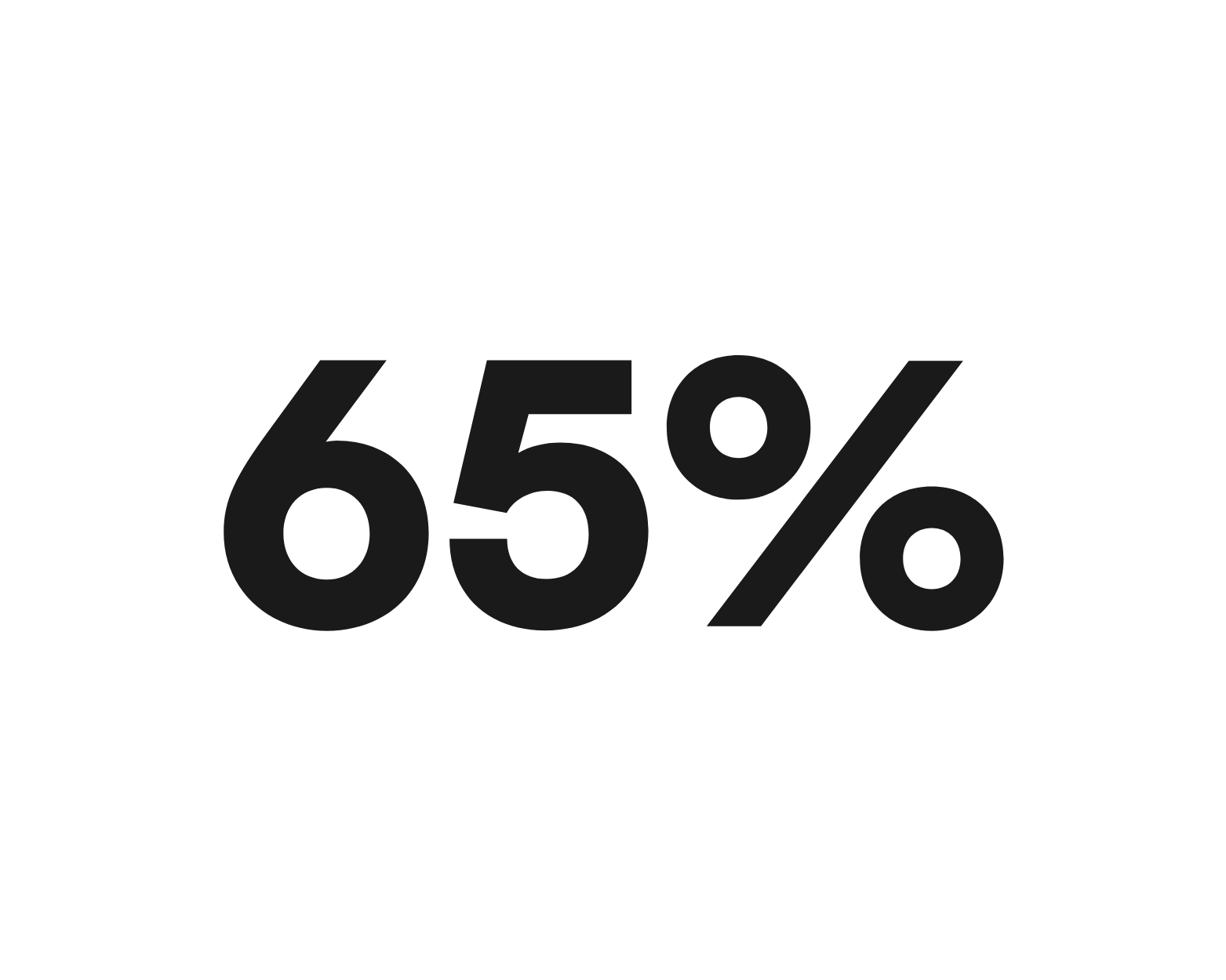 65 %
